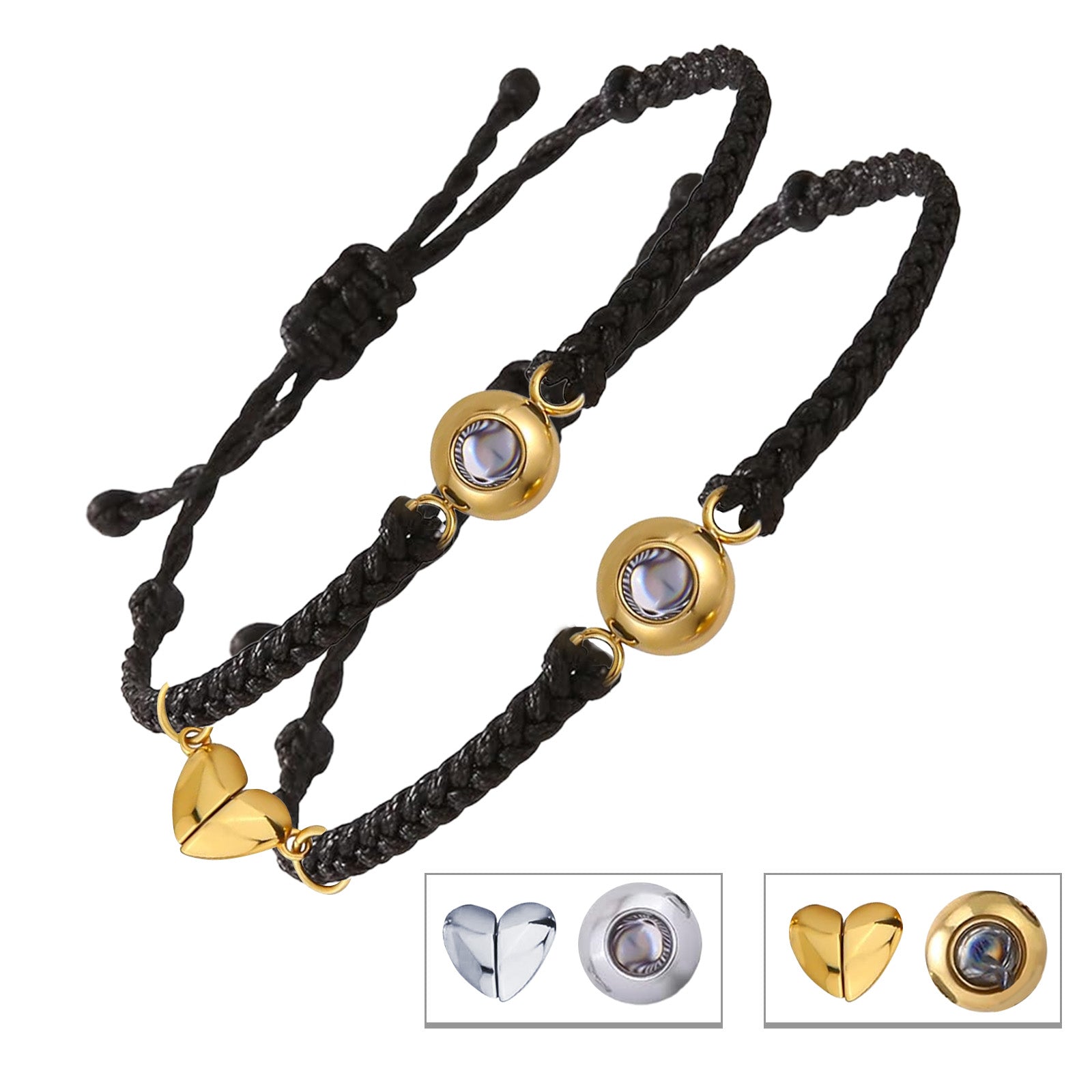 Custom Magnetic Photo Bracelets
