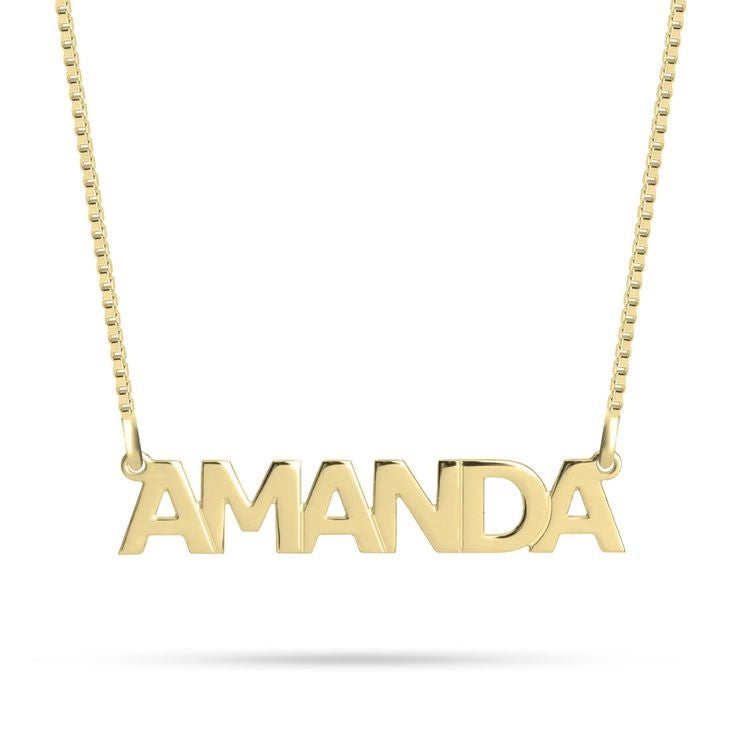 Custom 925 Sterling Silver Necklace with Plating Options