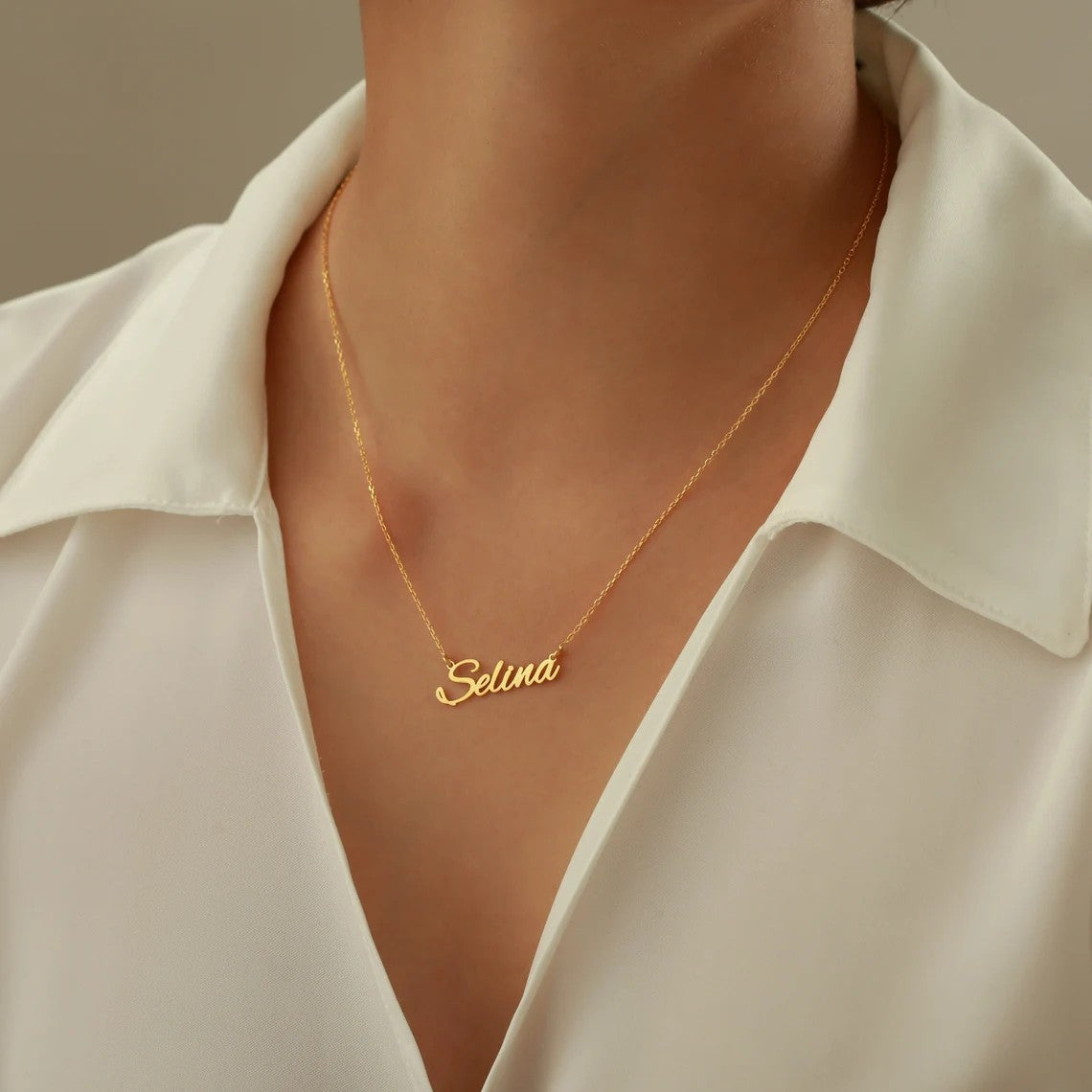 Custom 925 Sterling Silver Necklace with Plating Options