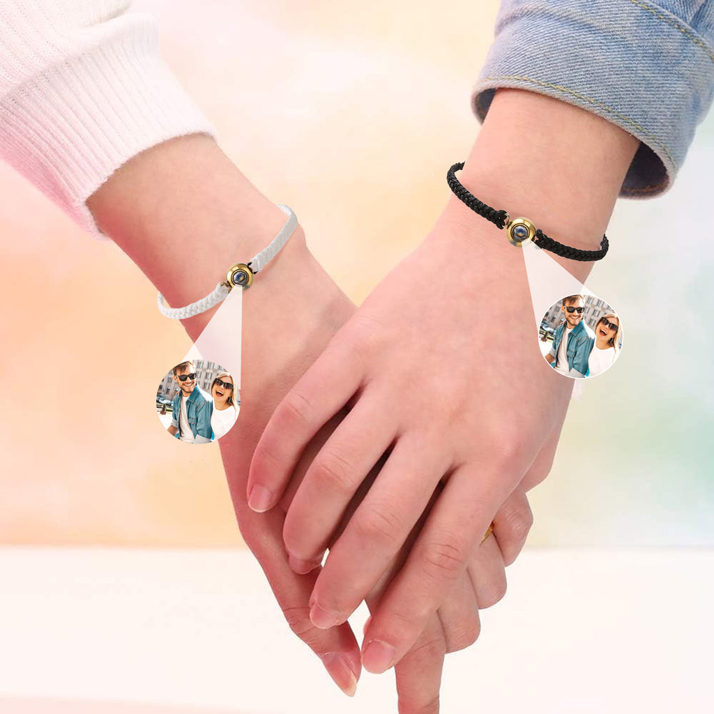 Custom Magnetic Photo Bracelets