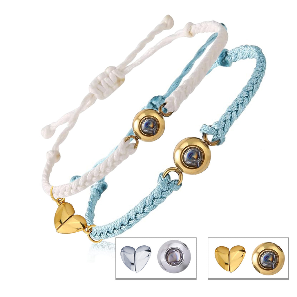 Custom Magnetic Photo Bracelets