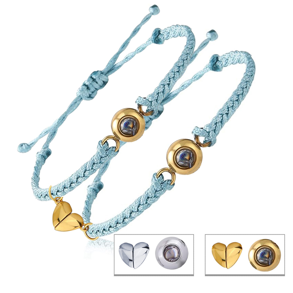 Custom Magnetic Photo Bracelets